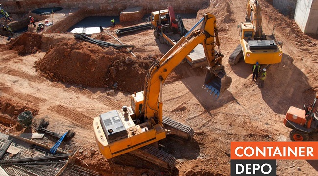 мини-экскаватор для работ в стесненных условиях