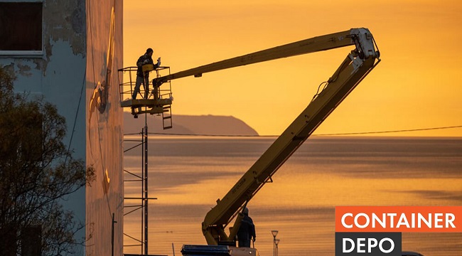 автовышка 45 метров для высотных работ